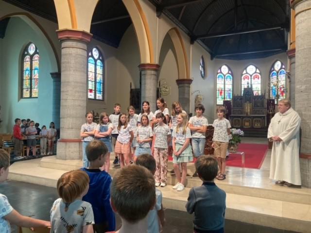 Schoolviering in Oedelem 