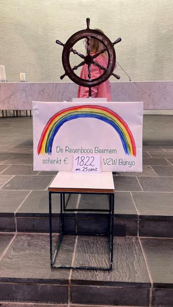 Schoolviering van de Regenboogschool te Beernem 