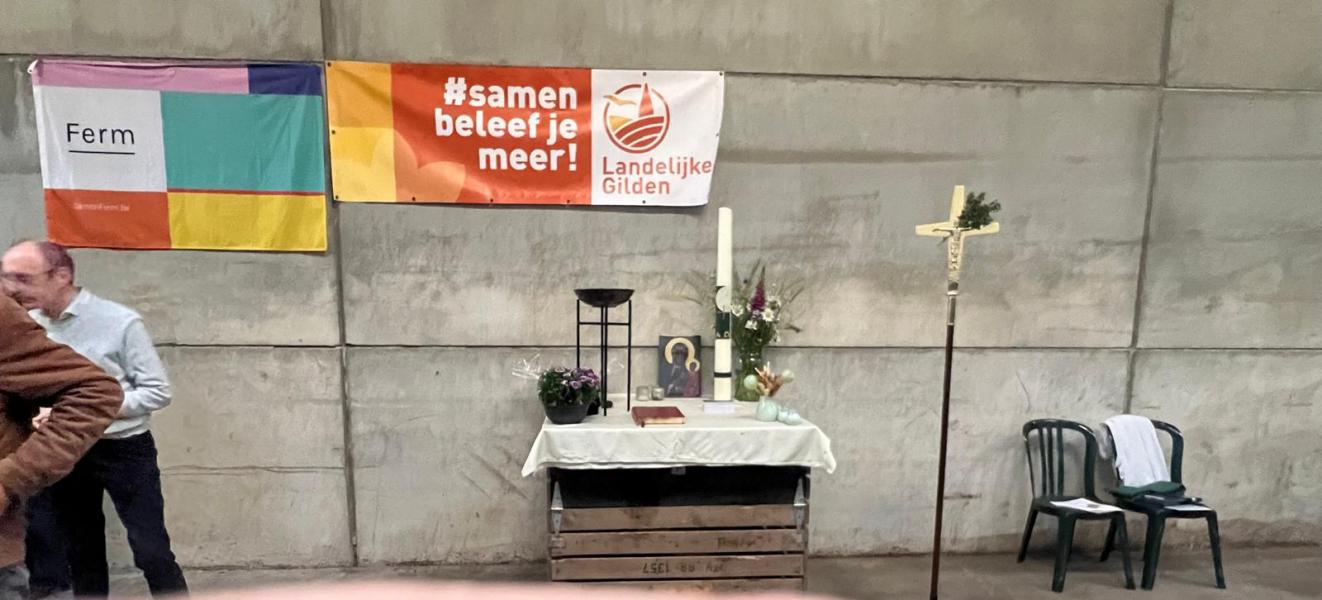 Viering voor de vruchten der aarde in Zwevezele 