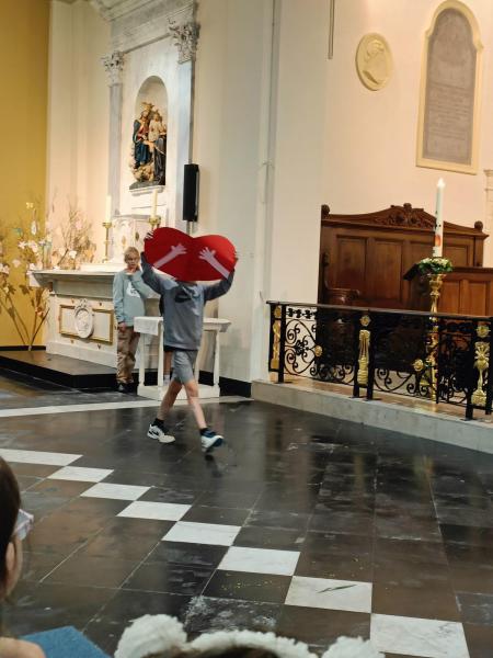 Startviering van de leerlingen van de Sint-Jorisschool 