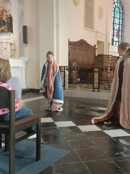 Gebedsdienst voor de leerlingen van Sint-Joris te Beernem 