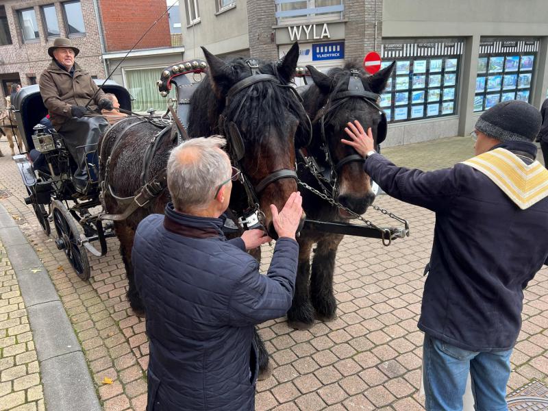 Paardenzegening op Sint-Elooisfeest 