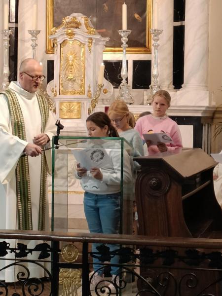 Startviering van de leerlingen van de Sint-Jorisschool 