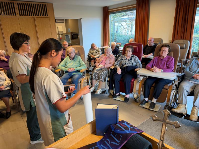 Herdenking voor overleden medebewoners Amphora 