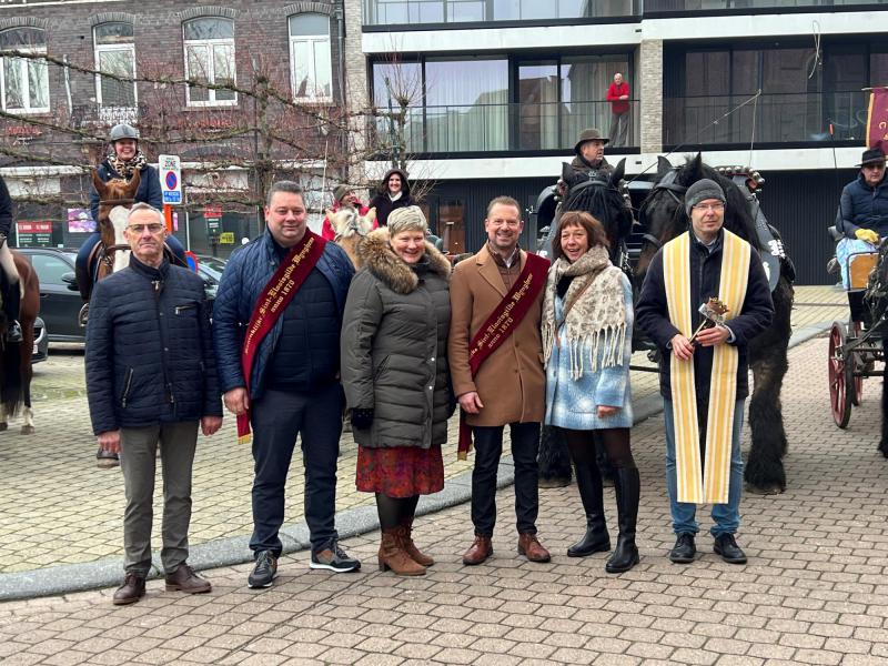 Paardenzegening op Sint-Elooisfeest 