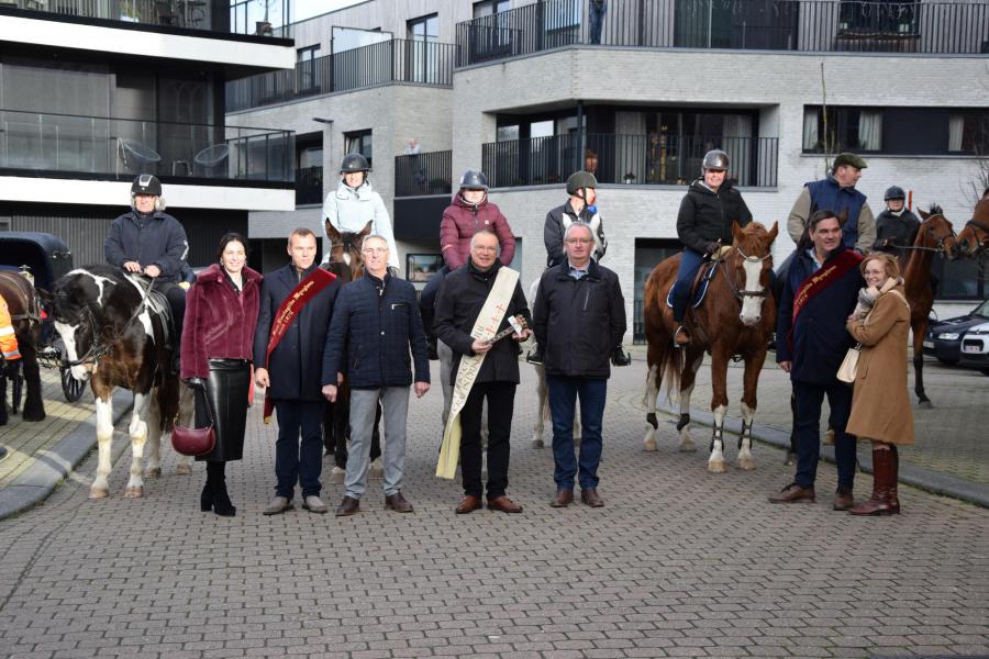 Paardenzegening op Sint-Elooisfeest 