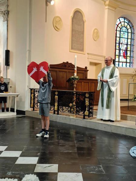 Startviering van de leerlingen van de Sint-Jorisschool 