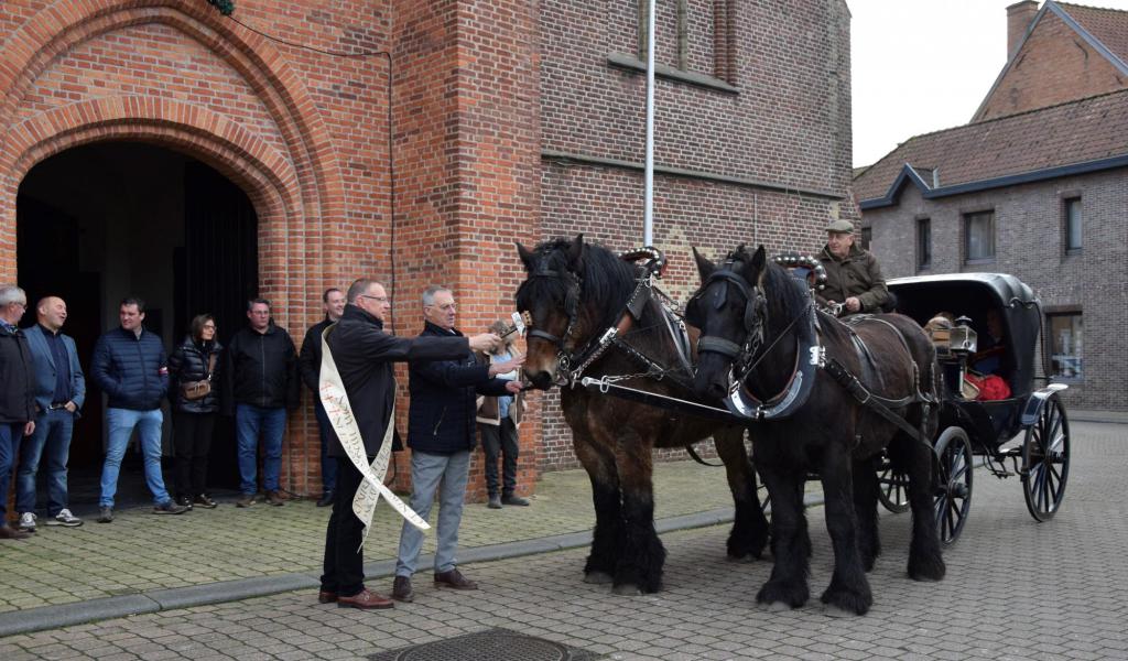 Paardenzegening op Sint-Elooisfeest 