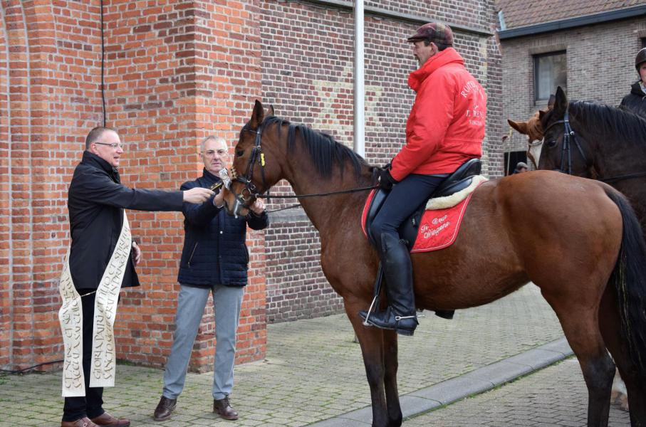 Paardenzegening op Sint-Elooisfeest 