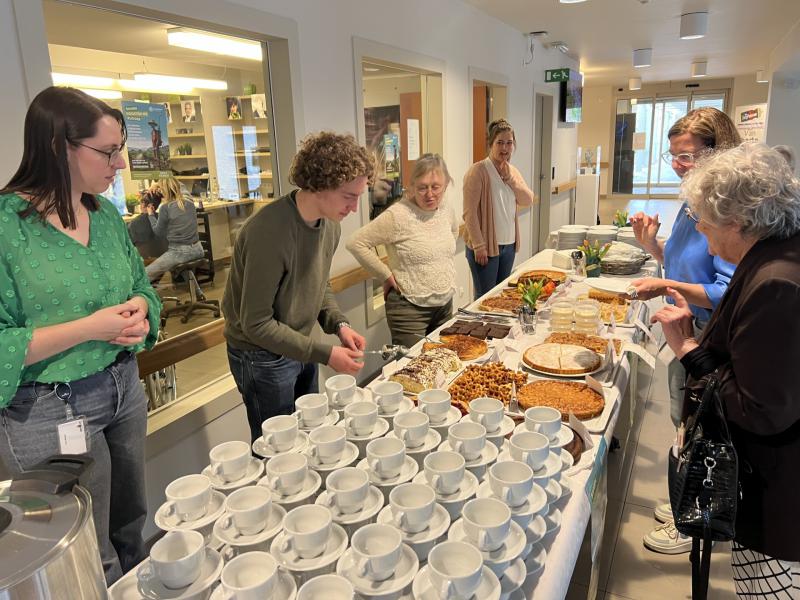 Geslaagde koffiestop in Amphora 