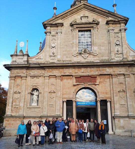 op bedevaart naar Scherpenheuvel 