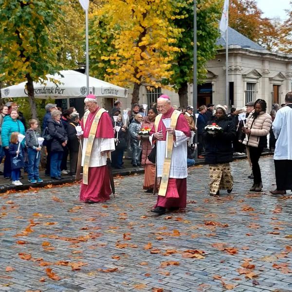 op bedevaart naar Scherpenheuvel 