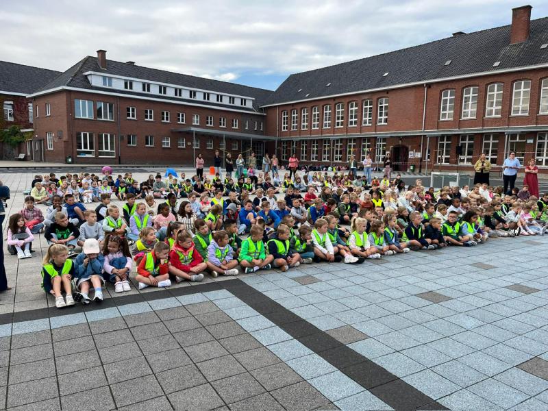 Eerste schooldag in de Centrumschool, of was het Centrumzoo? 