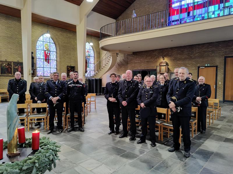 Brandweer Zwevezele viert Sint-Barbara 