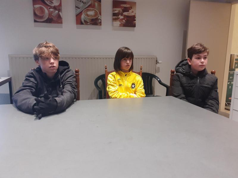 Bezoek vormelingen Zwevezele aan De Kapstok te Pittem 