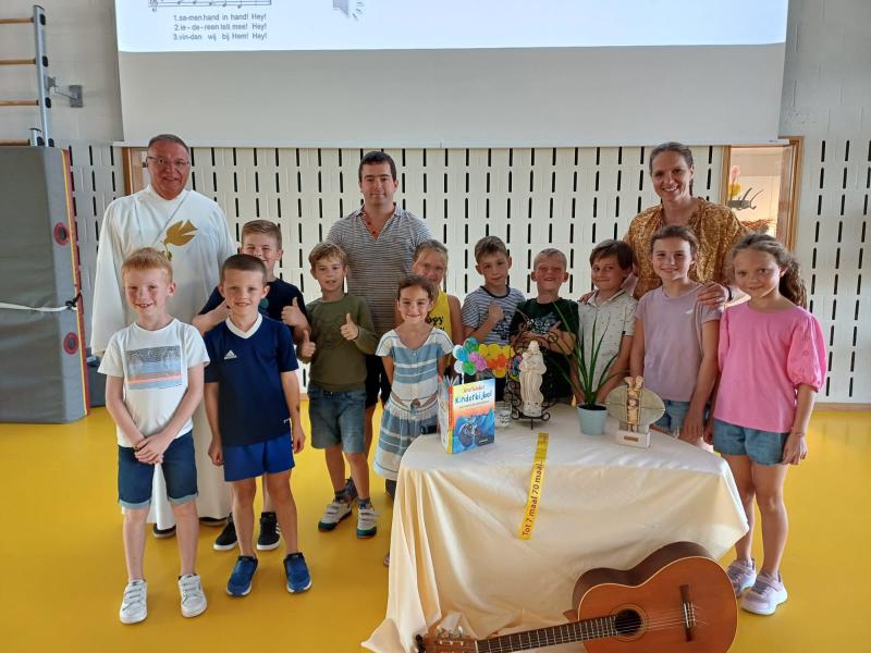 Startvieringen in de school van Wildenburg 