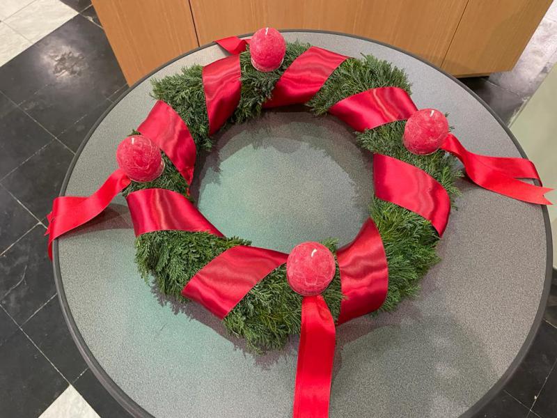 Verkoop adventskaarsen 