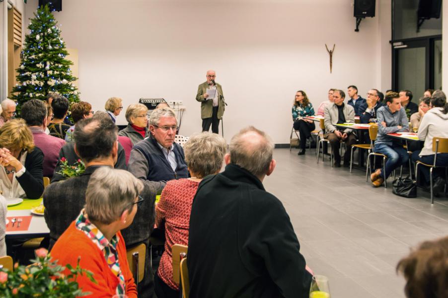 Nieuwsjaarsreceptie 2020 Parochie H. Clara van Assisi © Karel Van de Voorde