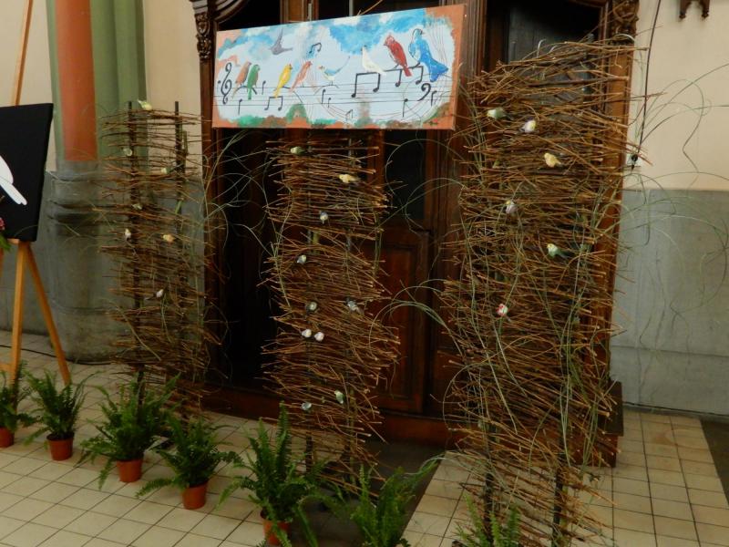 Vogels in Sint-Eligius Kruishoutem © H.Thomasparochie