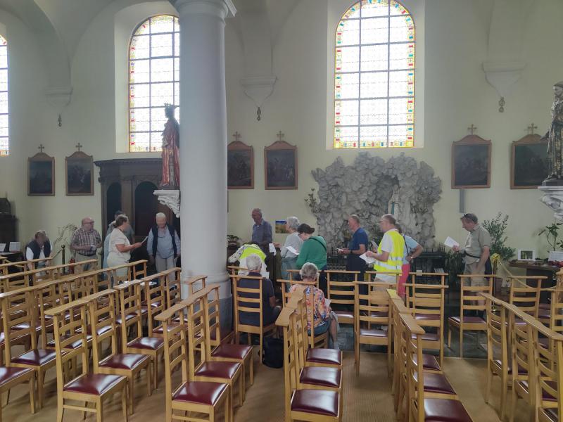 Vruchten der aarde in Sint-Maurus Elsegem  © H.Thomasparochie