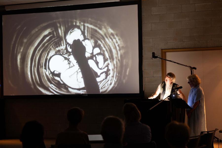 Zandsculptuur © M.R.