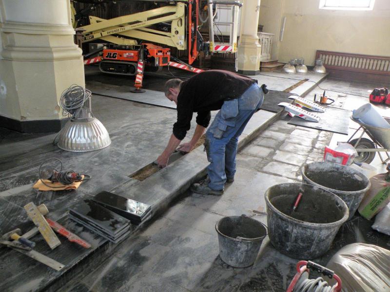 Kerk Kemzeke werken 05 