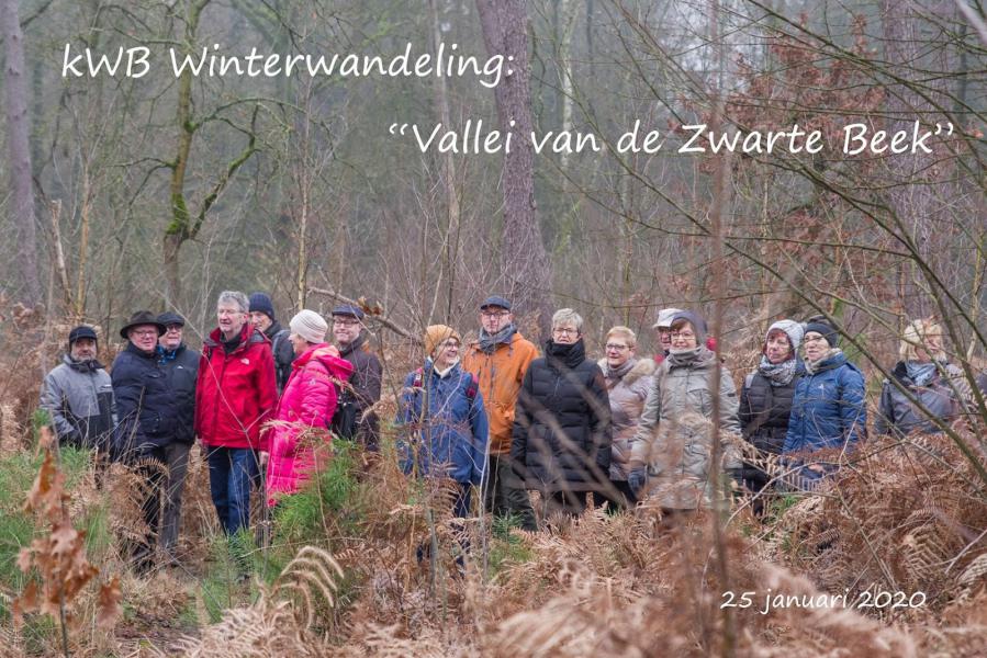 KWB Centrum op winterwandeling 