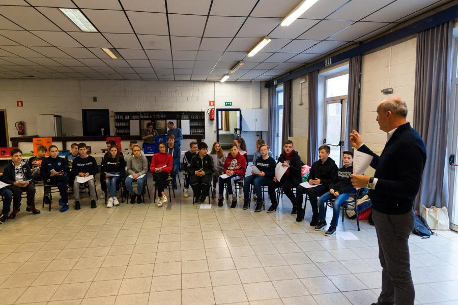 De eendaagse van de vormelingen van het Centrum 
