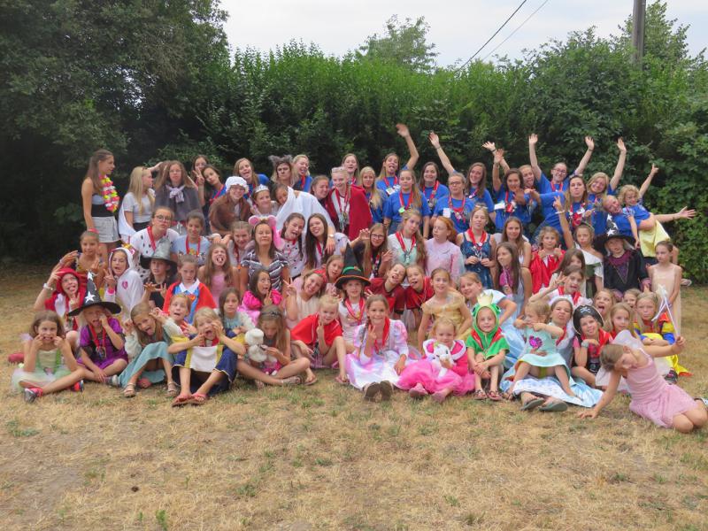 KLJ-meisjes genoten van het kamp in Westerlo 