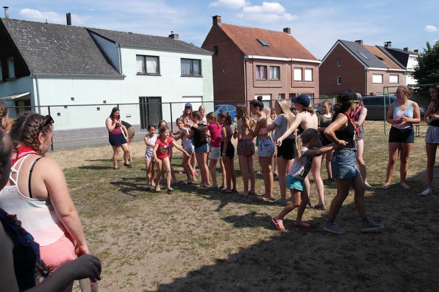 KLJ-meisjes genoten van het kamp in Westerlo 