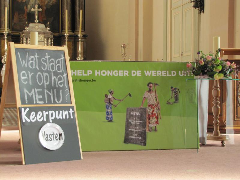Koffiestop Broederlijk Delen in de Sint-Servaaskerk 