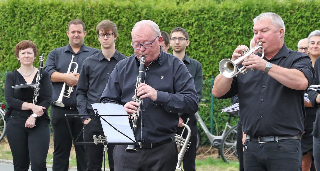 Inzegening van het kapelletje aan de Oude Baan 