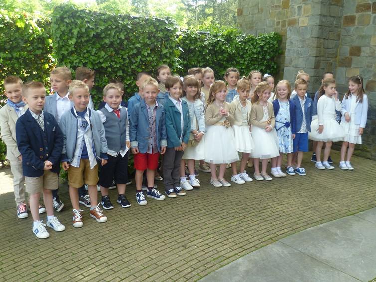 Eerste communie in Rooierheide 
