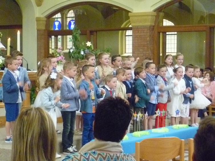 Eerste communie in Rooierheide 