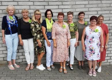 Het bestuur van KVLV Alt-Hoeselt fris en fit na het organiseren van een steun-BBC op zaterdag 14 juli. © kvlv Alt-Hoeselt