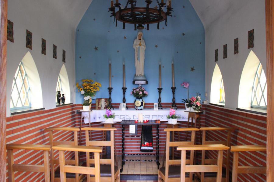 Een van de Breugelse kapellekes © Parochie Kleine-Brogel