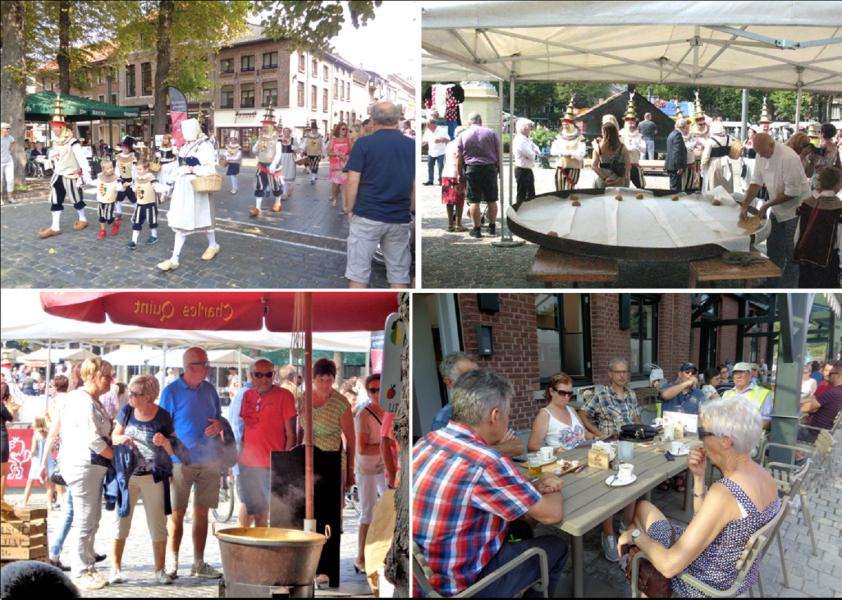 Fietstocht mannenbond naar Maaseik - augustus 2017 