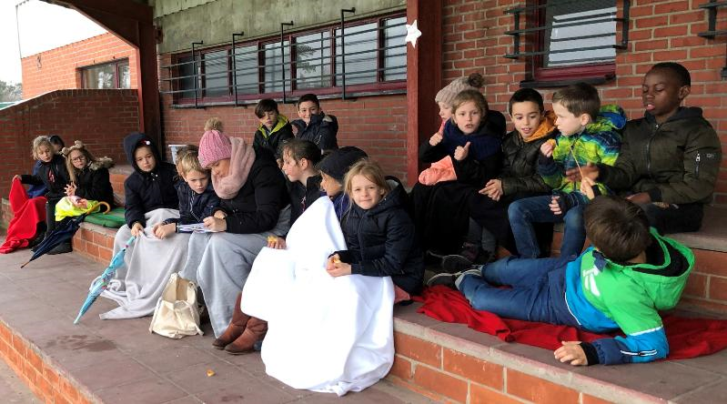 Kersttocht Lagere school Wijchmaal © Parochie Wijchmaal