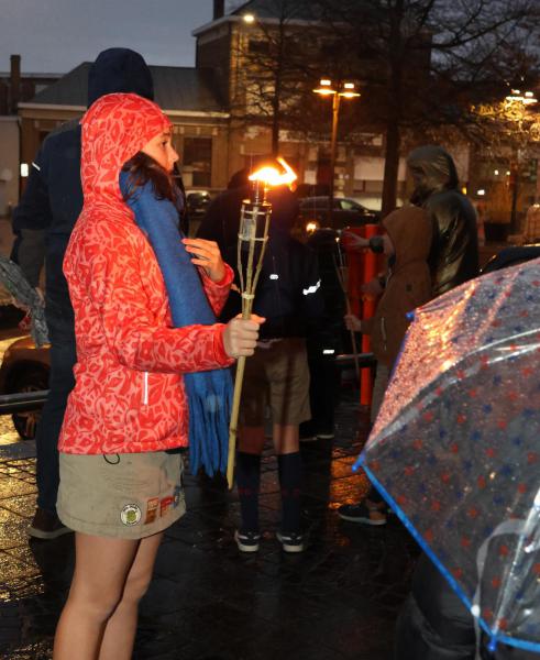 Dit was de fakkeltocht! 