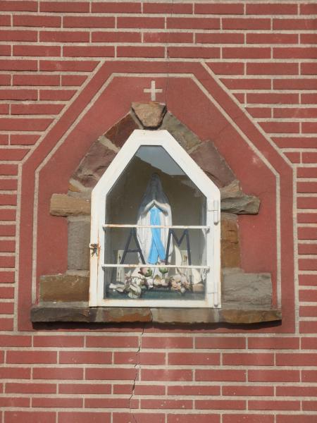 Het huidige Mariakapelleke in dezelfde woning, maar nu Kerkstraat 107. 
