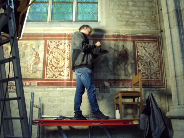 Fabian aan het werk © Lydia 