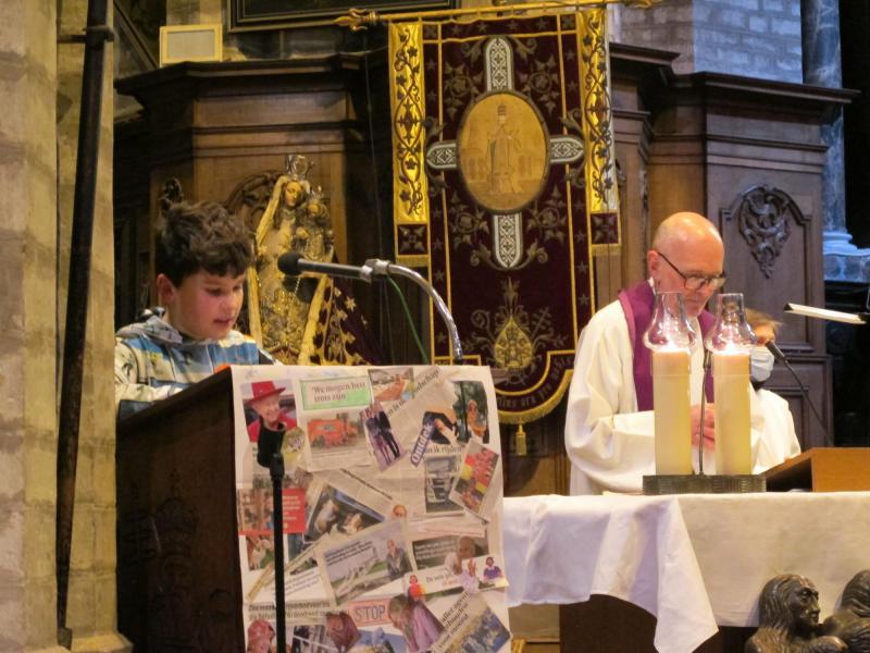 Enkele beelden uit de viering © Leen 