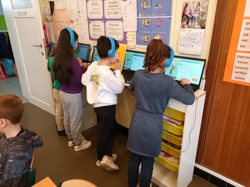 De kracht van digitale leermiddelen. © schoolarchief 