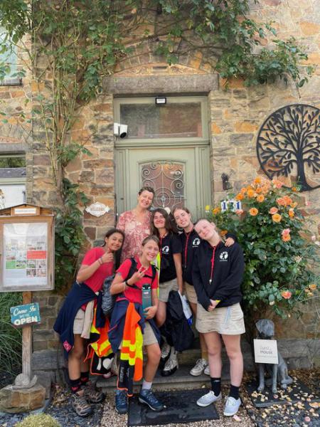 Toppers welkom in de B&B. © Mirte 