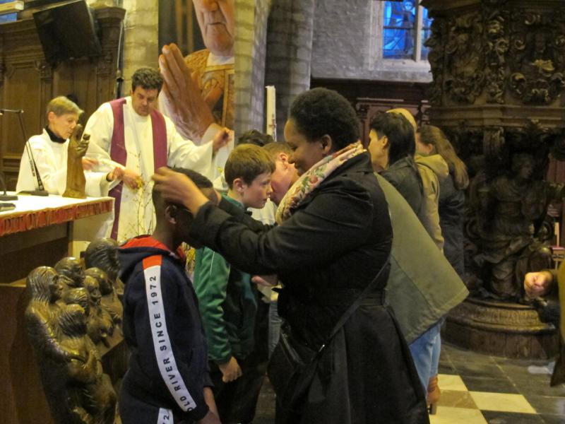 Een bijzonder moment! ©Leen 