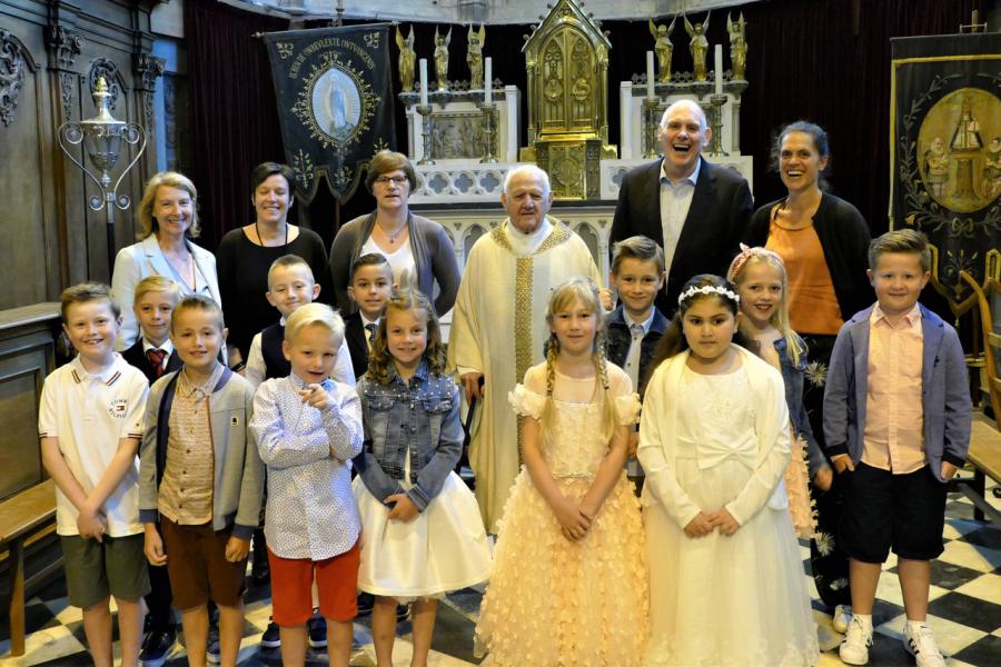 Donderdag 30 mei was het feest in de kerk van Diegem!  © @Freddy Vanhuysse