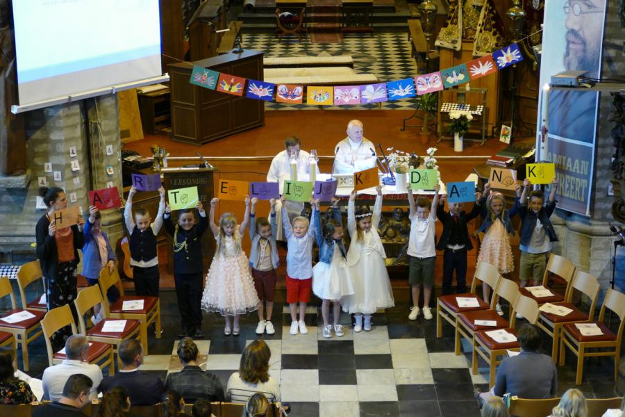 Donderdag 30 mei was het feest in de kerk van Diegem!  © @Freddy Vanhuysse