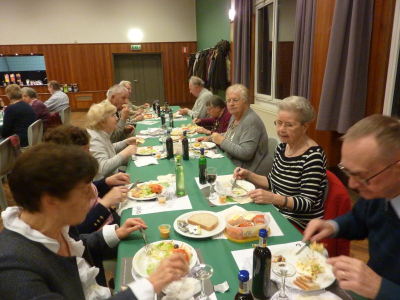 Diegemse senioren vieren feest © @okra Diegem