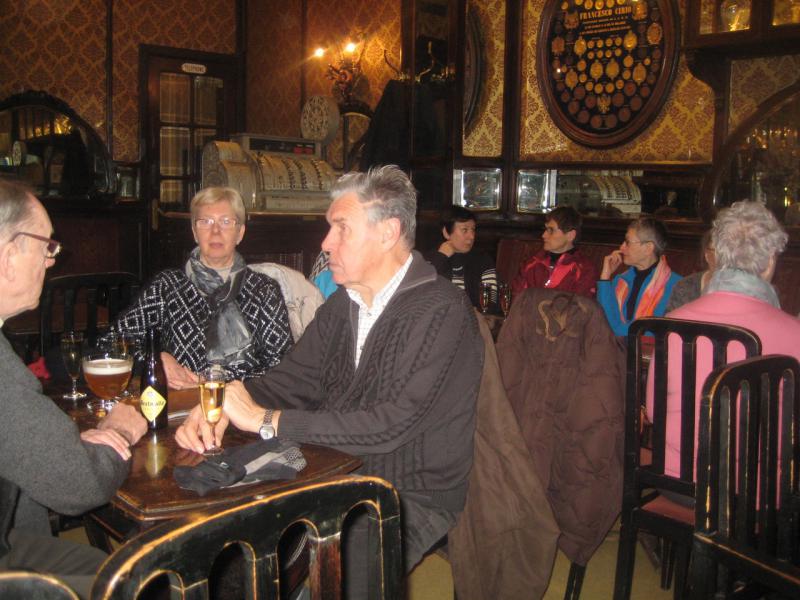 De oude stad Pompeii wist Okra-leden duidelijk te boeien! We kregen er zelfs dorst van! © L.J. 