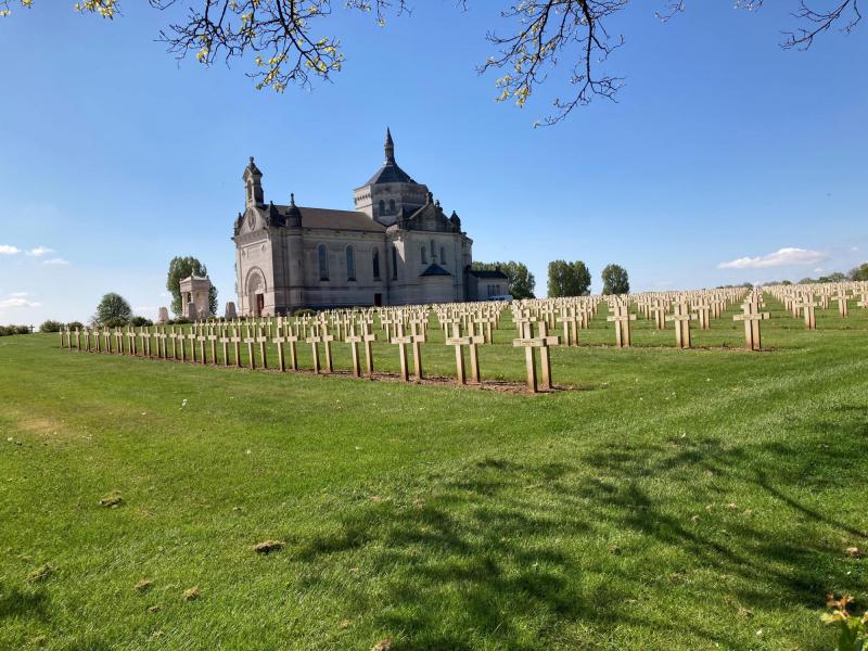 De Franse militaire begraafplaats van N.D. de Lorette © L.J. 